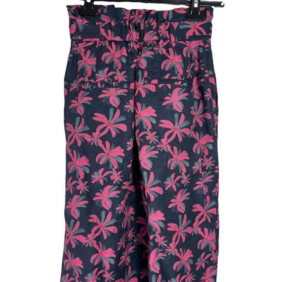 Moussy High Waist Floral Wide Leg Pants Size 2 - Picture 5 of 10